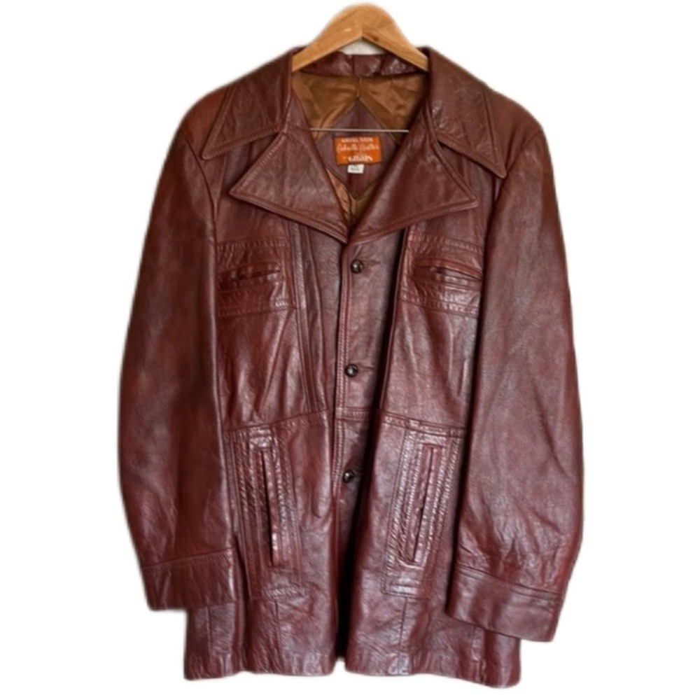 Vintage 60s-70s‎ Angel Skin Cabretta Leather by Grais Blazer Jacket